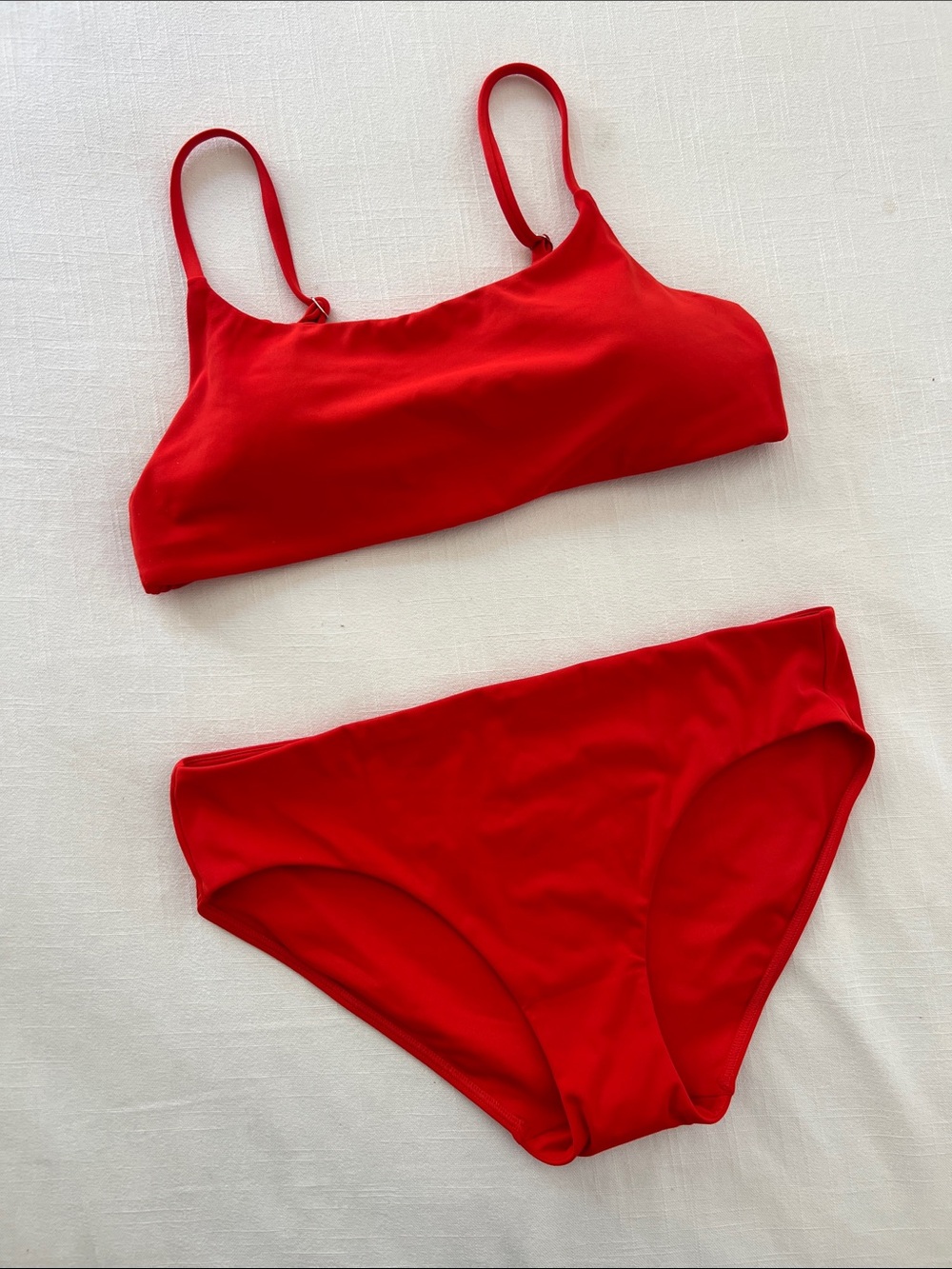 Athleta Red Two-Piece Bikini Set